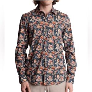 Paisley & Gray Multicolor Floral Men's Shirt